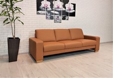 100% Echtleder 3 er Sofa 230cm