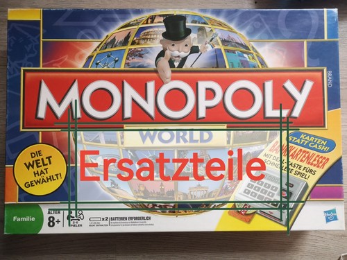 Ersatzeile monopoly world - monopoly,