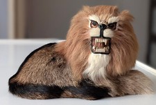 Antiker Taxidermie Mini Löwe