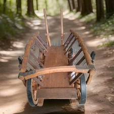 Antiker Leiterwagen Modell