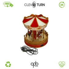 Konstsmide LED Szenerie "Karussell", mit Musik, wählbare Energiefunktion, 16 bun