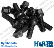 H&R 10 Radschrauben Kugelbund