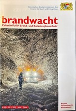 Zeitung Zeitschrift Brandwacht 1/2024 Feuerwehr Bayern