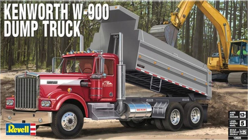 Revell kenworth w900 dump - revell,