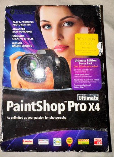 Corel paintshop pro - corel, x4