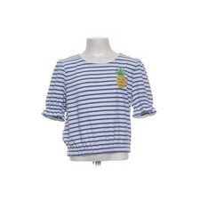 Mini Boden, T-shirt, Größe: 140, Blau/Weiß/Mehrfarbig, Streifen, Frottee -j8P