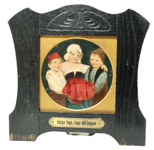Altes jugendstil miniaturbild - altes,