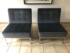 Original Florence Knoll von Knoll International Sessel in Mohair Top Zustand