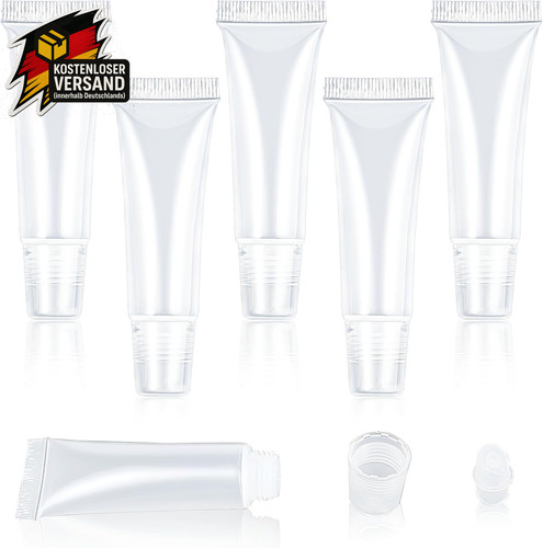 Leere lipgloss tuben 8ml - leere,