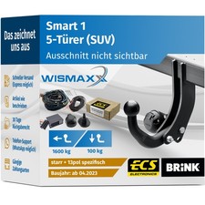 Anhängerkupplung für smart - anhÄngerkupplung,