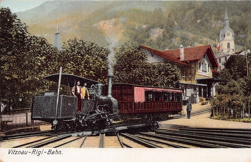 Vitznau rigi bahn - ~, eine