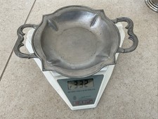 Ältere Zinnschale, Gewicht