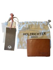 HOLZRICHTER Berlin Leder Portemonnaie Geldbörse Herren Braun Klassisch