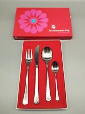WMF Besteck - Cromagan- Tafelbesteck 4 teilig - Modell GENF - Vintage 