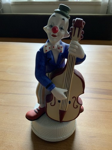 Porzellan spieluhr clown mit - clown,