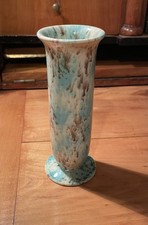 Karlsruher Majolika, Vase, 15,5 cm, alt und sehr selten