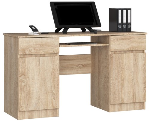 Schreibtisch akord mit 2 - pc-schreibtisch,