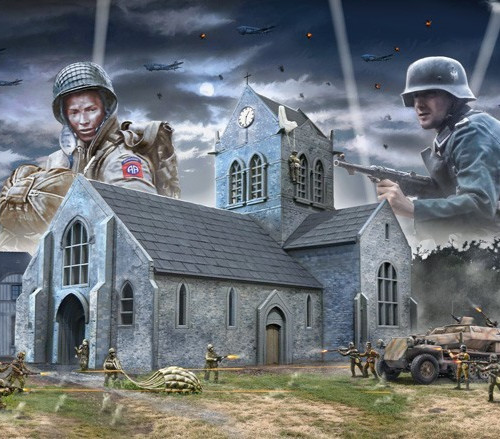 Italeri kirche aus battle set - italeri,, battle-set