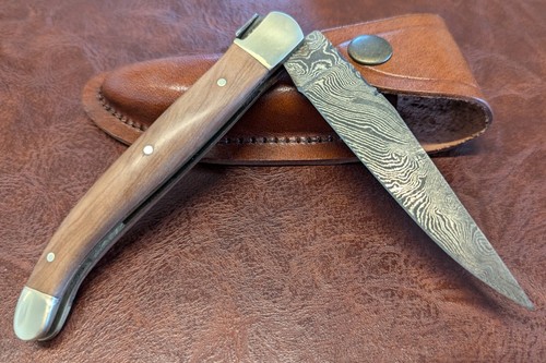 Damastmesser laguiole style - damastmesser,