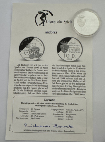 Diners olympische spiele - 10,