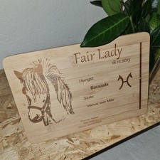 Namensschild Pferdeboxen