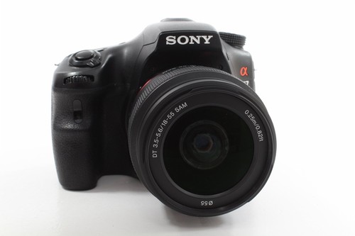 Sony alpha a57 55mm - 18-55mm, sam