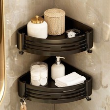 2x Eckregal Duschregal