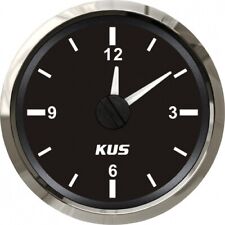 KUS - Quarz Uhr, schwarzes