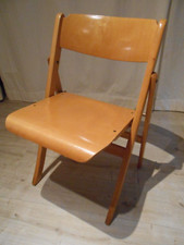 10 vintage Stühle Vereinigte Schulmöbelfabriken, 60er Jahre,  Egon Eiermann