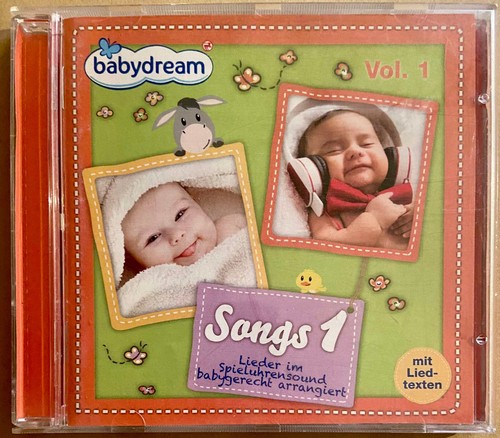 Babydream songs 1 - cd,