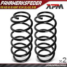 2x Federn Fahrwerksfeder Vorderachse für Audi 80 80 Avant 8C B4 1.9L-2.8L 91-96