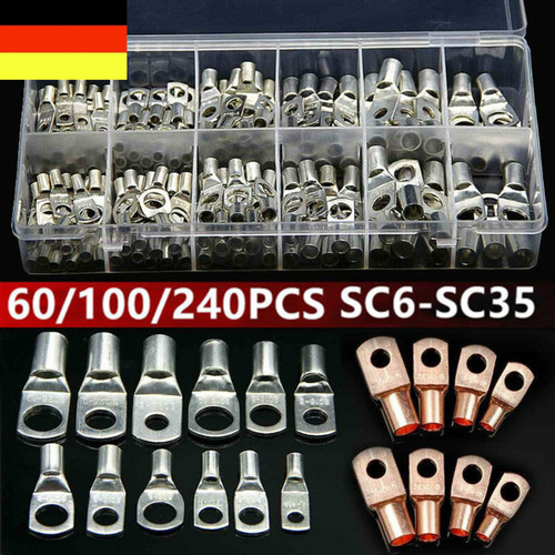 240x rohrkabelschuhe sortiment - rohrkabelschuhe,