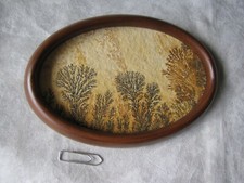 Dendriten - echte Natursteine - Miniatur Wandbilder