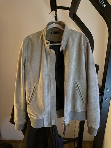Zara ziegenleder jacke beige - jacke,