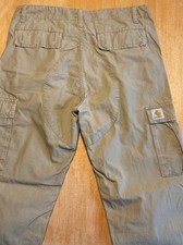 carhartt Aviation Pant 32x34 Farbe Leather, „sandfarbe“  Von Schneider Gekürzt