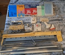 Brother Doppelbettstrickmaschine KH-910/KR850 Feinstrickmaschine Gebraucht