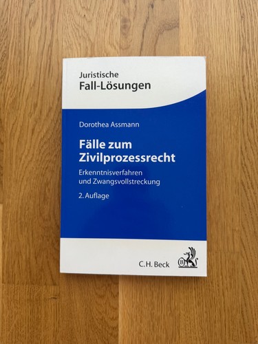 Fälle zum zivilprozessrecht - fälle,