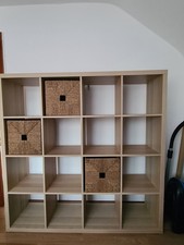 ikea Kallax Bücherregal buche