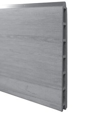 WPC PROFI Sichtschutz Zaunbrett Paneel Steckzaun anthrazit grau sandbeige braun