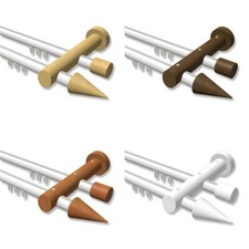 Gardinenstangen Innenlauf 20