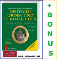Deutsche-Orden-und-Ehrenzeichen-Drittes-Reich-BRD-DDR-10.-Auflage-Battenberg