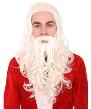 Weihnachtsmann Perücke & Bart