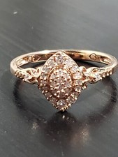 10 Karat Rotgold Cluster