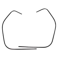 Kantenschutz Schlitzrohr Beinschild links rechts, schwarz Vespa