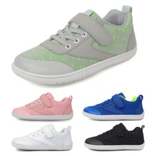 Unisex Kinder Klettverschluss Sneaker Turnschuhe Sportschuhe Leicht Laufschuhe