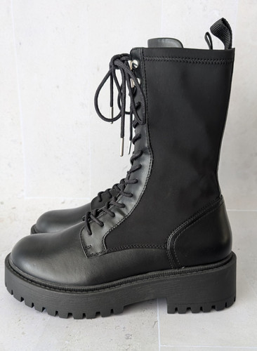 Schnürboots catwalk schwarz - catwalk,