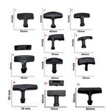 Handgriff Startergriff Seilzugstarter für Rasenmäher Stampfer Rüttelplatte