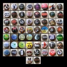 Buttons Pins Anstecker Band