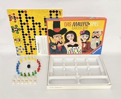 Das malefiz spiel - spiel, barricade