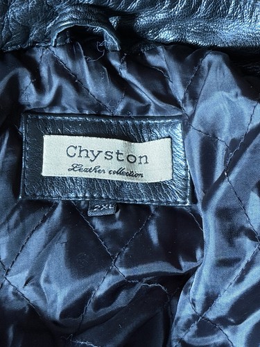 Chyston lederjacke 2xl herren - lederjacke,